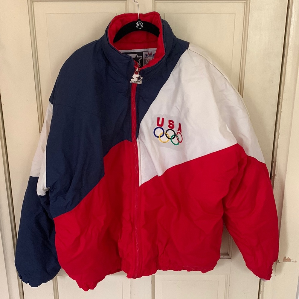 starter u.s. olympic team coat
